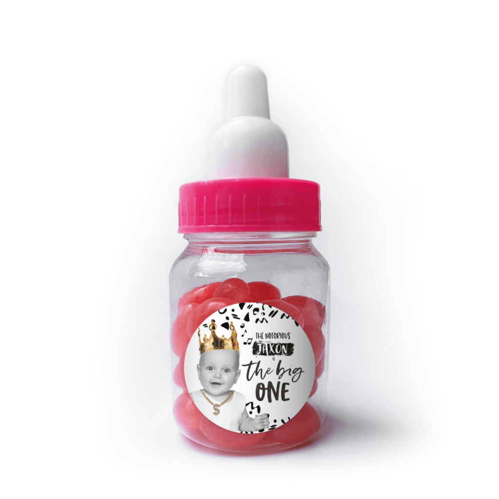 Notorious big theme party jelly beans pink