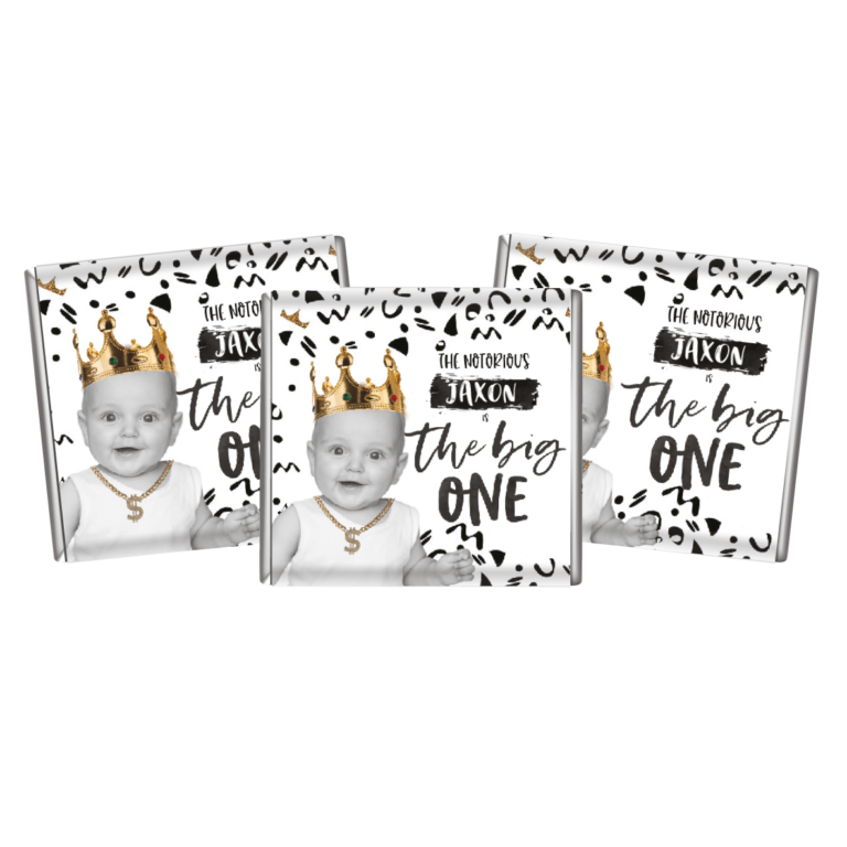 Add a Photo Notorious BIG Theme Custom Petite Chocolates