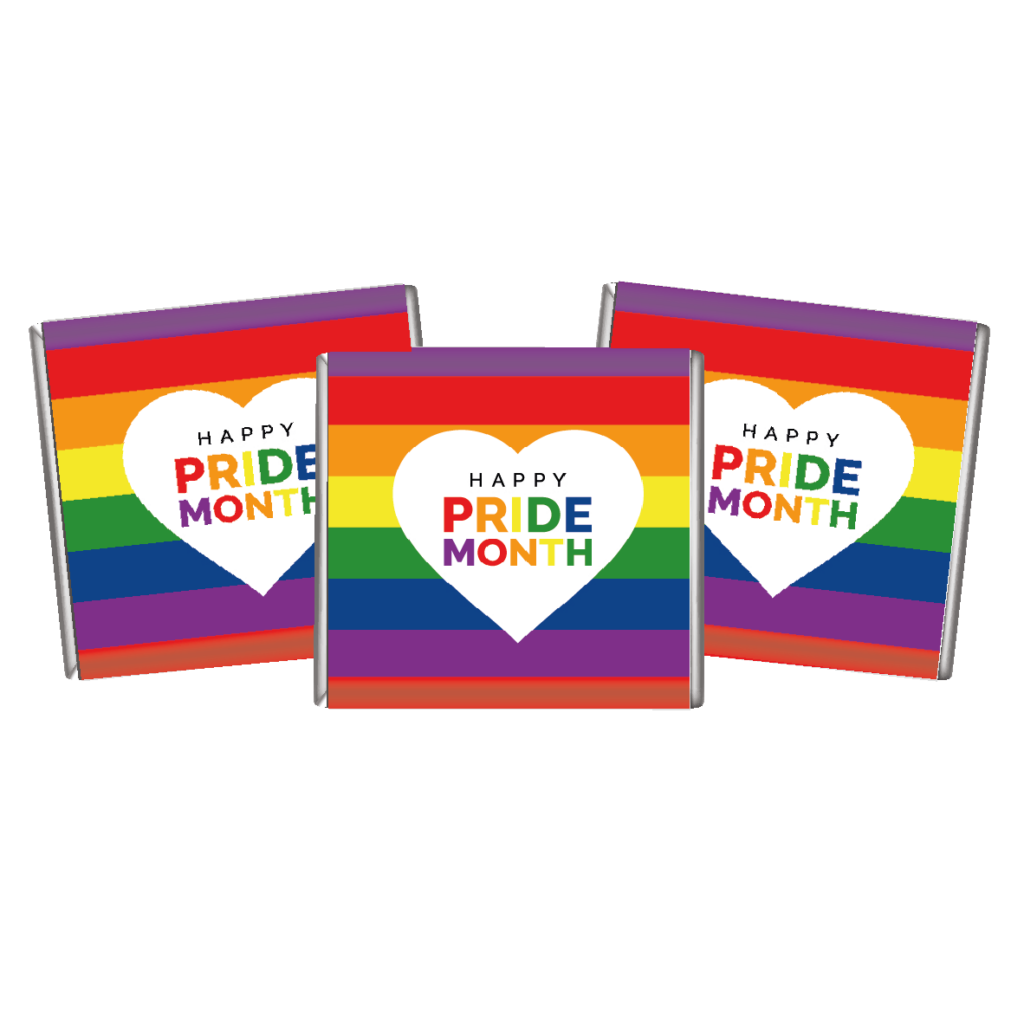 rainbow pride heart petite