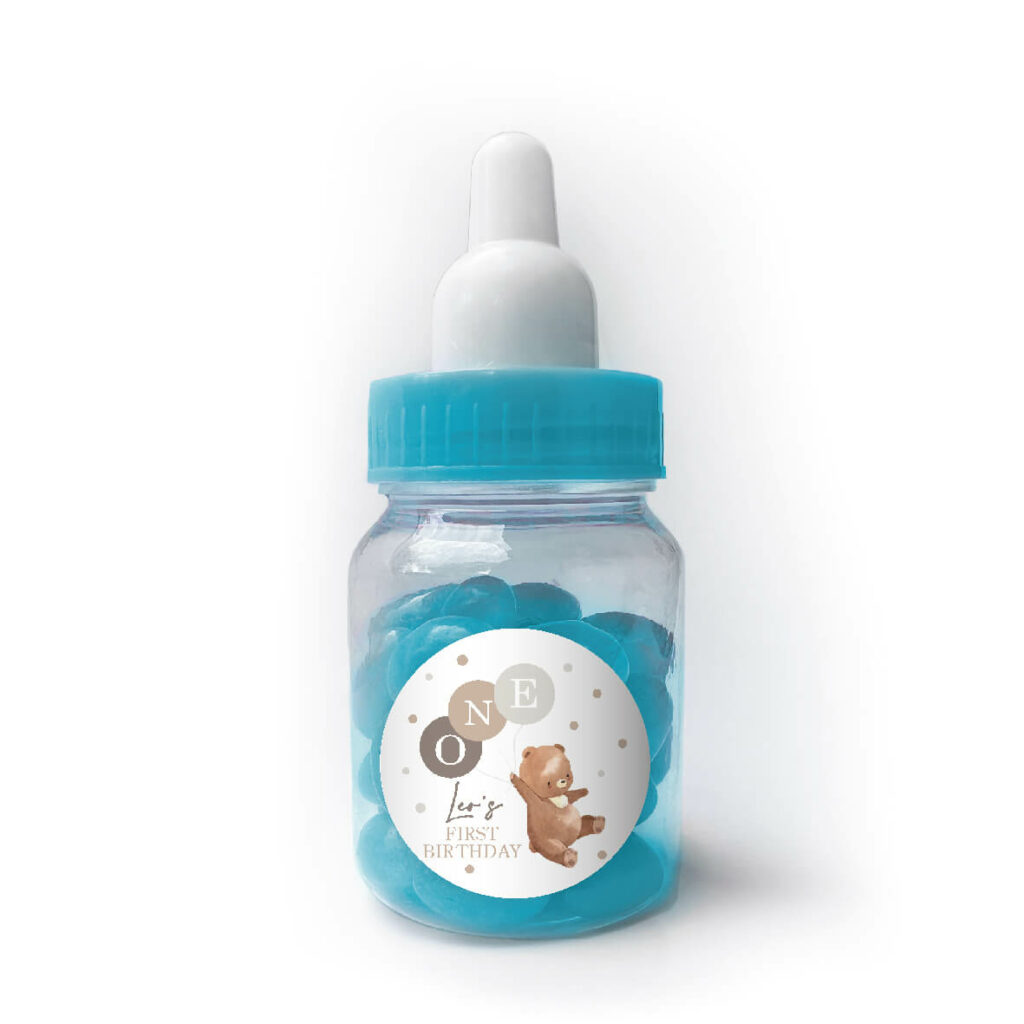 Shop for customised blue teddy jellybean - Australia