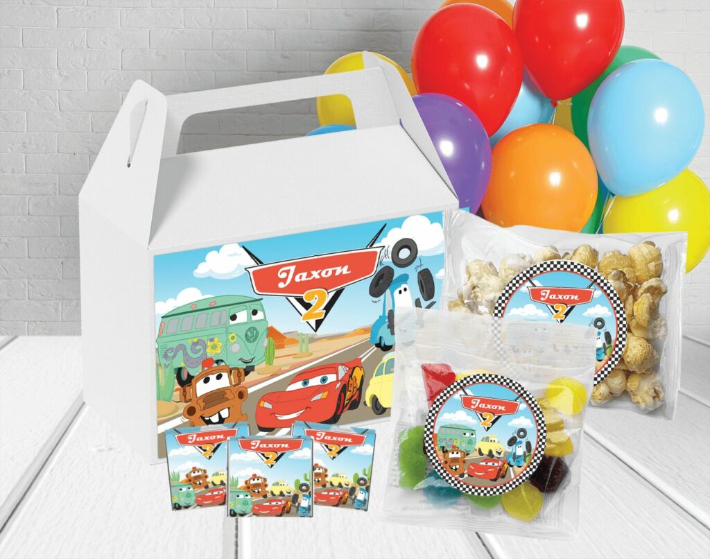 Race Car Theme Kids Party Pack