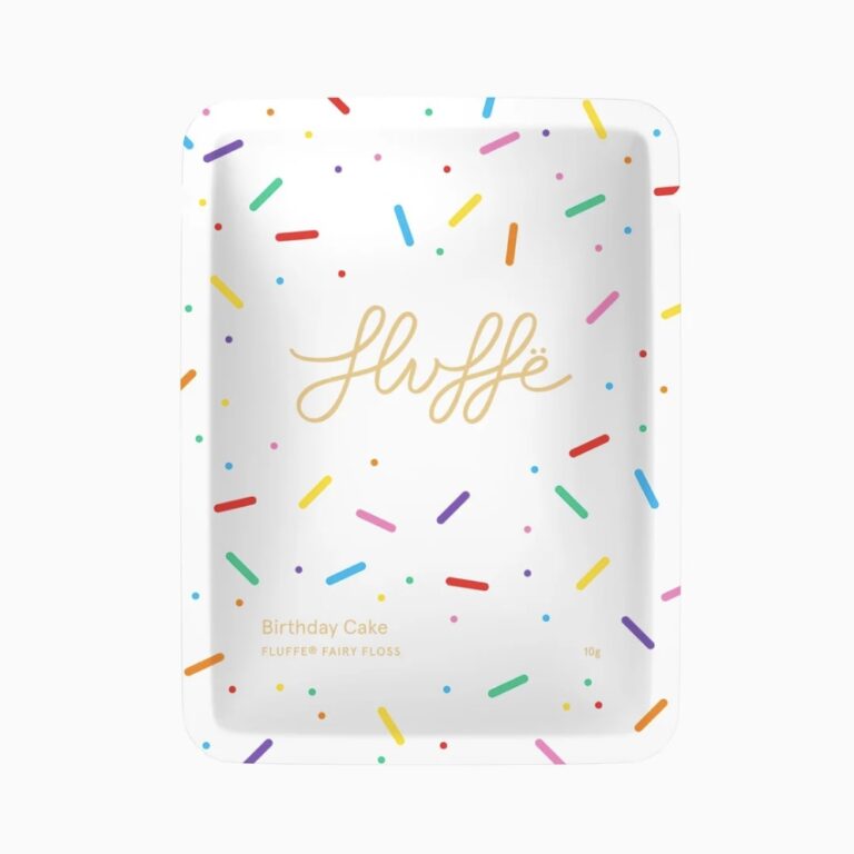 Fluffe Fairy Floss Birthday Cake Flavour