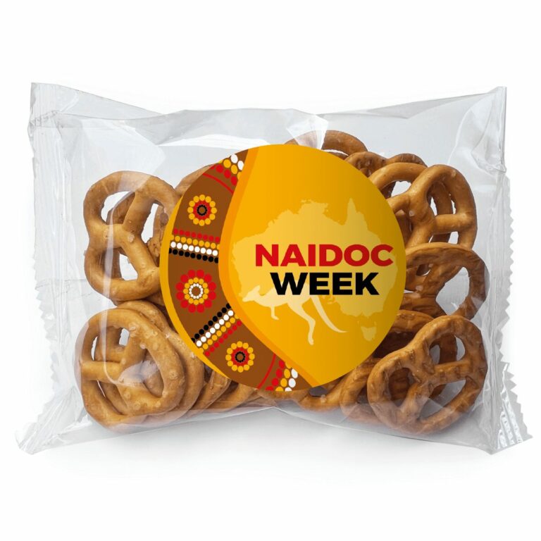 NAIDOC Week Celebration Boomerang Custom Pretzel Bags