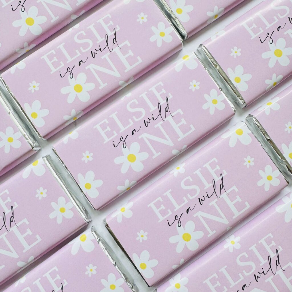 wild one daisy the chocolate favours
